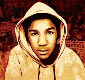 Portrait of Trayvon Martin